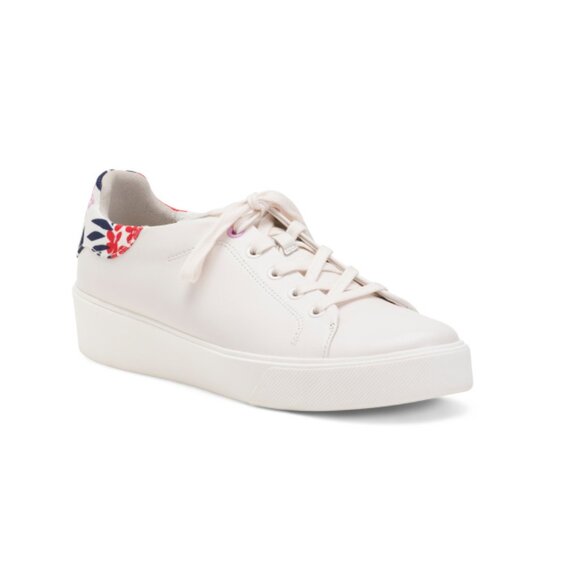 NATURALIZER PREMIUM White Leather Morrison Sneakers - Picture 1 of 2